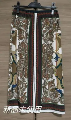 【新品未使用】RADIATEスカーフ柄スカート サイズ38