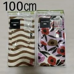 marimekko キッズスパッツ 100cm 2枚セット