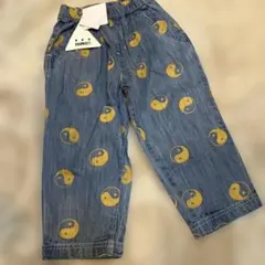 新品 MARKEY'S デニムパンツ 110cm 陰陽柄のサムネイル