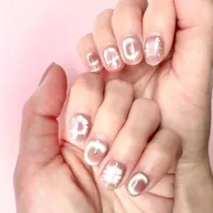 花火シリーズ　ネイルチップセット S/M