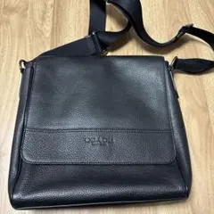 COACH コーチ ショルダーバッグ 4007 レザー 革 ブラック