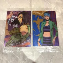 ジョジョの奇妙な冒険 ジョジョウエハース エルメェス・コステロ キッス グェス