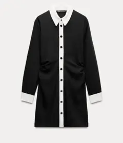 ザラ♡クレープミニワンピース