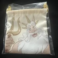 ディズニーストア リトルマーメイド ミニ巾着ポーチ トリトン