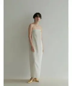 ETRE TOKYOペンシルベアドレスホワイトS SNAP SARASA │ ETRE TOKYO official online store(エトレ