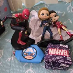 スパイダー。アイアンマンフィギュアです。