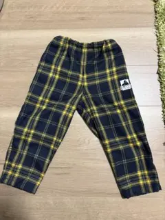 XLARGE チェック柄 長ズボン 100cm