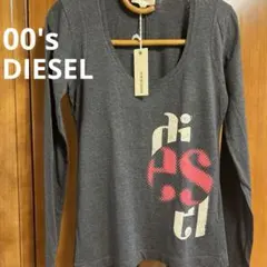 ★新品 タグ付★00'S★DIESEL★ディーゼル★カットソー★長袖★