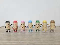 ならぶんです くれよんのくろくん 7体セット ガチャガチャ カプセルトイ
