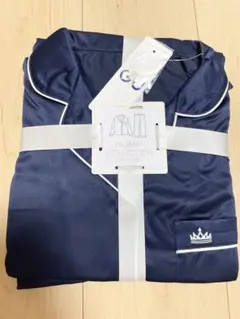 GUパジャマ(サテン) ネイビー