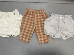 保育園着　夏ボトムス　ズボン　まとめ売り80センチ