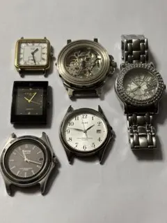 腕時計　ジャンク品　まとめて　シチズン、カシオ、アルバなど