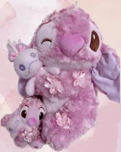 ディズニーストア　スティッチ　SAKURA ぬいぐるみ　キーチェーン　セット