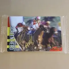 サラブレッドホースコレクション　ツインウエハース第２R スクリーンヒーロー　レア