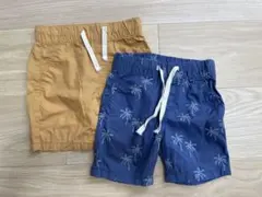H&M 80/9-12M ハーフパンツ2枚セット