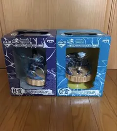 ナルト疾風伝　1番くじ　フィギュア　サスケ　カカシ　セット　10th　未開封品