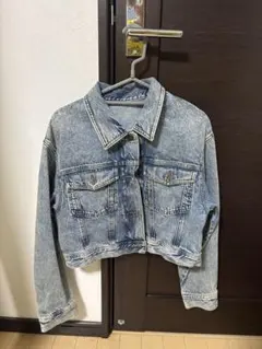 GU デニムジャケット クロップド丈 ライトブルー L⚠︎︎最終値下げ済み⚠︎︎