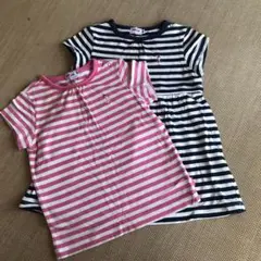 ミキハウス　リーナちゃんTシャツ＆ワンピースセット