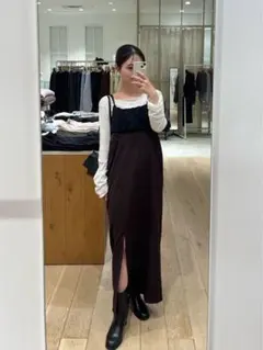 定価12980円　新品未開封【mystic】ギャザービスチェSETワンピース