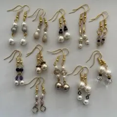 ピアスまとめ売り11点