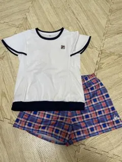 テニス　ウェア　上下セット　セットアップ　M L フィラ　ルコック