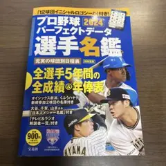 プロ野球パーフェクトデータ選手名鑑2024