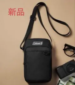 smart付録Coleman【コールマン】キーリング付き2層ショルダーバッグ