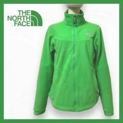 THE NORTH FACE フリース ジップアップ パーカー ジャケット 緑
