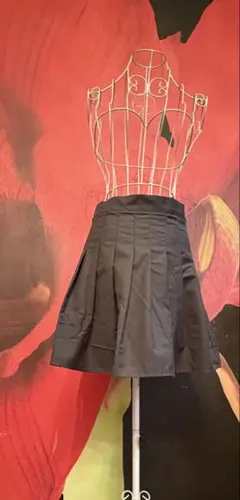ミニスカート　グレーミニフレア