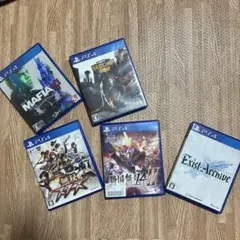 中古　プレステ4ソフト　まとめ売り