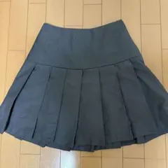 プリーツミニスカート グレーのサムネイル