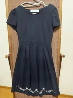 トッコクローゼット　 ネイビー 半袖 ワンピース