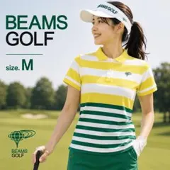 70美品　beams GOLF 速乾　ストレッチ　ゴルフウェアのサムネイル