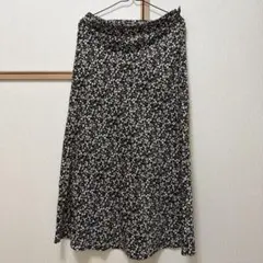 ニコアンド 花柄スカート