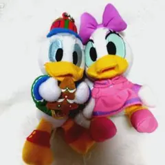 本日限定値下★ディズニー★ドナルド　デイジー　ぬいぐるみキーホルダー　２点セット