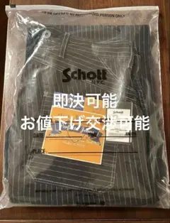 Schott ショット ヒッコリーデニム ウォバッシュ 新品未使用 サイズ34 schottヒッコリーデニム