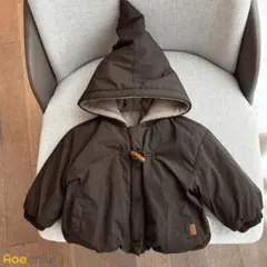 とんがり小人ダウンコート コーヒー 130