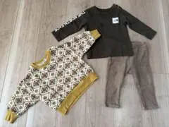 80センチ　ベビー服　3点セット