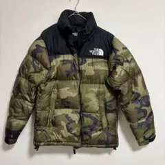 ノースフェイス ヌプシ ダウンジャケット カモフラ　Lサイズ　ND91842