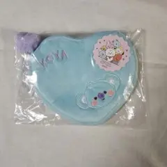BT21 KOYA ハートポーチ【開封のみ・未使用】