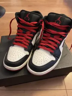 Air Jordan ハイカットスニーカー 黒赤
