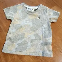 迷彩柄 ボタン付きTシャツのサムネイル