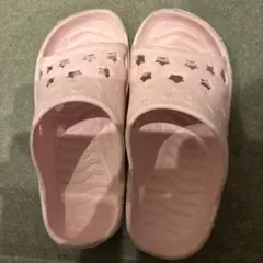 キッズ用ピンク星型デザインサンダル