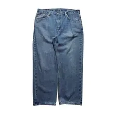 00sリーバイス 560 バギージーンズ デニム インディゴ ペンキ 38×29