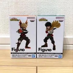 僕のヒーローアカデミア Figuno フィギュア 緑谷出久A 爆豪勝己C 2種