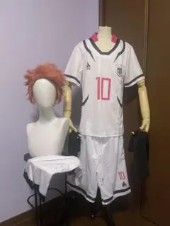 ブルーロック 糸師冴 コスプレ衣装　造形付ウィッグ　セット