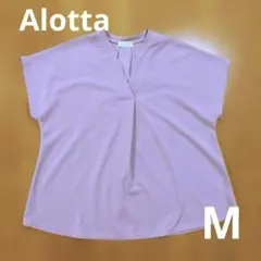 alotta タックデザインブラウス　ピンク　Mのサムネイル