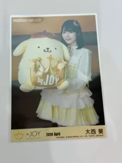 ≒JOY ニアジョイ生写真 ポムポムプリン コラボ 江角怜音 - メルカリ