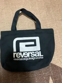 リバーサルreversal ミニトートバッグ　黒