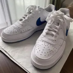 Nike ホワイト/ブルー スニーカー